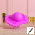 Jumping Ball Increase Children Balance Sense Training Sports Equipment, Color: Pink without Handrail