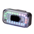 BF-913 Rechargeable 60 Lumen Colorful Light Bicycle Bike Tail Light Helmet Warning Light