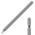 For Apple Pencil (USB-C) AhaStyle PT65-3 Silicone Same Color Protective Case(Gray)