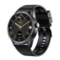 R6 1.32-Inch TWS 2-In-1 Bluetooth Headset Smart Watch, Heart Rate / Blood Oxygen Monitoring(Black Si