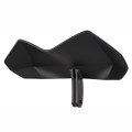 Motorcycle Mobile Phone Holder Sun & Rain Protection Expanded Deflector Wing, Color: Black