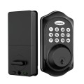 LOCSTAR C88 Bluetooth Remote Tuya Automatic Smart Electronic Password Door Lock(Black)