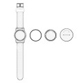 For AirTag PC+TPU Transparent Watch Strap Tracker Protective Case Anti-lost Device Cover, Color: Tra