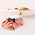 Mini Car Keychain Pendant Toy Beetle Car Gift, Color: Red