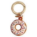 For Airtag Donut Shape Tracker Case Positioner Silicone Sleeve, Color: Beige