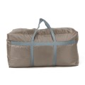 Outdoor Large Capacity Handbag Camping Equipment Carrying Bag Picnic Portable Storage Bag(Khaki)