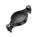 For Airtag Bicycle Mount Protective Case Anti-theft IP68 Waterproof Shell(Black)
