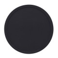 10cm Simple Round Thickened Silicone Coaster Anti-Slip Heat Insulation Anti-Scald Tea Cup Table Mat,