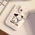 Pull-out Multi-card Slot ID Card Holder  Large Capacity Cartoon Card Bag, Color: Puppy