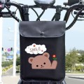 Electric Vehicle Portable Hanging Bag Waterproof Bicycle Front Storage Bag Stroller Pocket, Color: F
