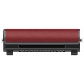 Car Portable USB Plug Rear Seat Headrest Fan(CF01 Dark Red)