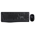 T-WOLF TF-100 2.4G Bluetooth Laptop Office Wireless Keyboard and Mouse Set(Set)