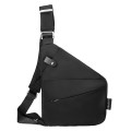 Sports Casual Men Crossbody Bag Large Capacity Multi-Pocket Single Shoulder Bag, Style: Left Shoulde
