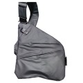 Sports Casual Men Crossbody Bag Large Capacity Multi-Pocket Single Shoulder Bag, Style: Left Shoulde