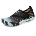 Kids Quick-drying Breathable Beach Shoes Aqua Socks Barefoot Swim Sneakers, Size: 37(Black)