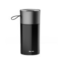 BEN.JACK Cylindrical Car Water Cup Holder Tissue Box(Black Gray)