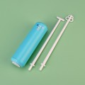 2 In 1 Electronic Baby Milk Mixer Extended Handle Powdered Milk Stirring Stick, Color: Blue