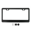 American Standard Aluminum Alloy License Plate Frame Including Accessories, Specification: Square Ho