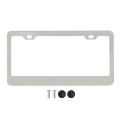 American Standard Aluminum Alloy License Plate Frame Including Accessories, Specification: Square Ho