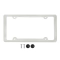 American Standard Aluminum Alloy License Plate Frame Including Accessories, Specification: 4 Holes S