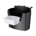 Car-Mounted French Fries Cup Holder Storage Box Multifunctional Trash Can, Model: SD-1019B With Seas