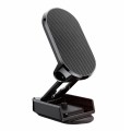 D11 Magnetic Folding Car Phone Holder Rotatable Dashboard Stick-On Navigation Stand(Black)