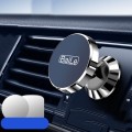 BaiLe Magnetic Car Phone Holder Universal Car Dashboard Fixed Navigation Bracket, Color: Sticker Sil