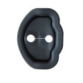 For Tesla Model 3/Y Door Latch Cover Silent Shock Absorption Locking Clip(Black)