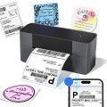 Phomemo PM245-BT Bluetooth Shipping Label Printer Support Labels Width  1- 4.6 Inch(UK Plug)