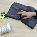 40x40cm Thickened Absorbent Honeycomb Mesh Car Wash Cleaning Towel(Dark Gray)