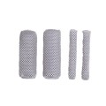 Summer Ice Silk Sweat-absorbent Breathable Electric Vehicle Grips, Color: Light Grey
