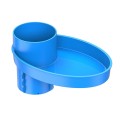 Car Drink Cup Holder Portable Hook Storage Rack(Blue)