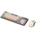 XUNSVFOX K820 Wired Gaming Mechanical Feeling 94 Keys Keyboard And Mouse Set(Shimmer)