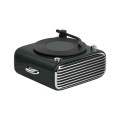 YJQ-D10 Portable Desktop Retro Vinyl Record Player Bluetooth Speaker(Green)