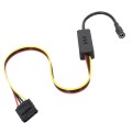 Adapter DC 5.5 x 2.5mm To Hard Disk Power Supply Cable, Model: DC To 4Pin One To One