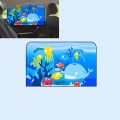 Car Cartoon Magnetic Sunshade Sunscreen Telescopic Collapsible Sunshield, Size:Rear Square(Underwate