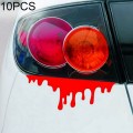 Red Blood DIY Car Sticker Car Styling Car-cover