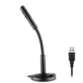 USB Condenser Microphone with Cable for Computer PC Desktop Laptop Notebook Cable Recording Gaming P