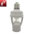 360 Degrees PIR Induction Motion Sensor IR Infrared Human E27 Plug Socket Switch Base LED Bulb Lamp