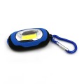 Portable Mini Keychain Pocket Torch COB LED Light Flashlight Lamp with 3 Modes(Blue)