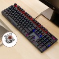 Rapoo V500 PRO Mixed Light 104 Keys Desktop Laptop Computer Game Esports Office Home Typing Wired Me