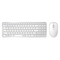 Rapoo 9300G 99 Keys Multi-modes 2.4G + Bluetooth Wireless Keyboard and Mouse Set(White)