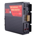 SUVPR DY-LG300S 300W DC 24V to AC 220V 50Hz Pure Sine Wave Car Power Inverter with Universal Power