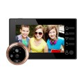 M4300D 4.3 inch TFT Color Display Screen 3.0MP Security Camera Video Smart Doorbell, Support TF Card