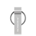 MicroDrive 128GB USB 2.0 Metal Keychain U Disk (Grey)