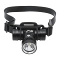 60m Underwater Photography Video Fill-up Headlight Diving Flashlight with Battery Display Function(H