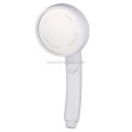 ABS Automatic Pressurization Water Saving with Switch Japanese Bath Shower Head, Interface...(White)