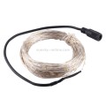 20m IP65 Waterproof Silver Wire String Light