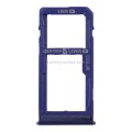 For Samsung Galaxy A60 SIM Card Tray SIM Card Tray Micro SD Card Tray (Blue)