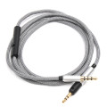 1.2M Replacement Audio Cable with Remote & Mic for Sennheiser HD595 HD598 HD558 HD518 Headphones
